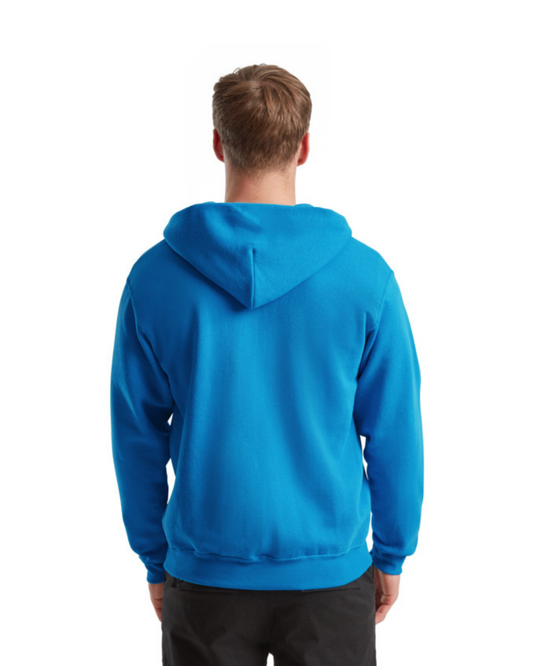 Classic Hooded Sweat Jacket - Azure Blue
