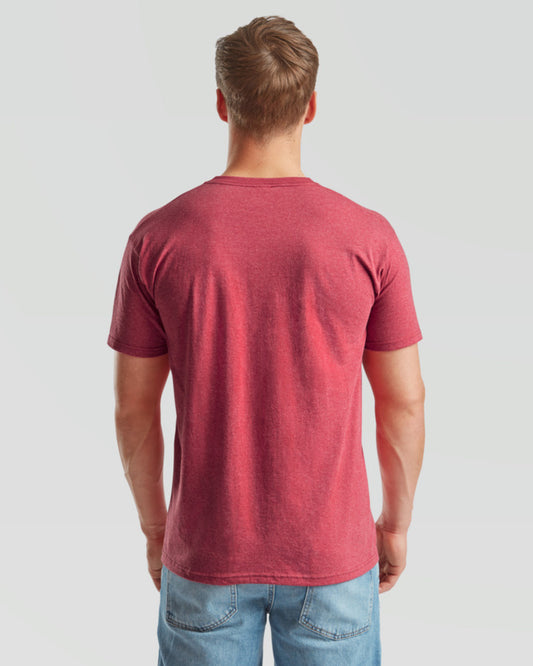 Valueweight Tee - Heather Red
