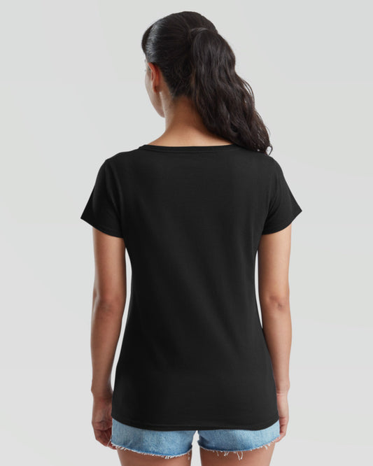 Ladies Valueweight Tee - Black