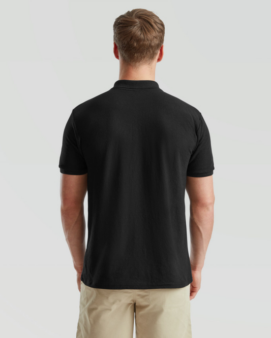 تيشيرت بولو 65/35 - - أسود