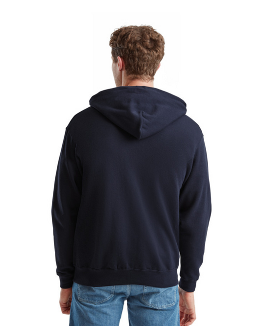 Classic Hooded Sweat Jacket - Deep Navy