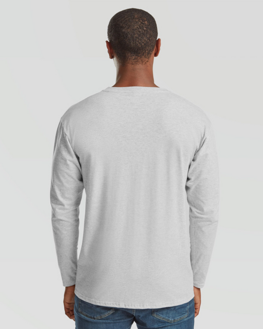 Valueweight Long Sleeve Tee - Heather Gray