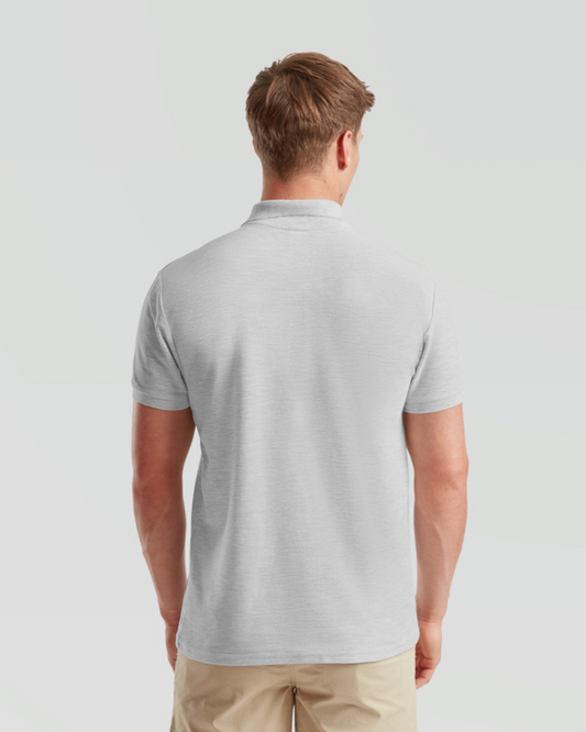 65/35 Polo - Heather Gray