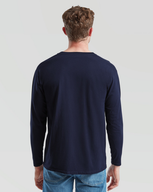 Valueweight Long Sleeve Tee _ Deep Navy