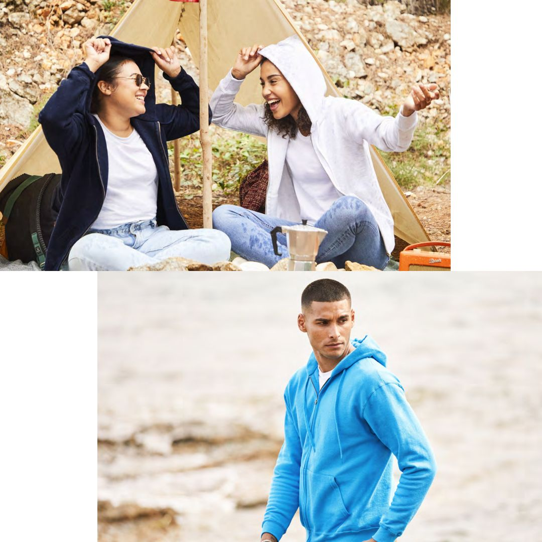 Classic Hooded Sweat Jacket