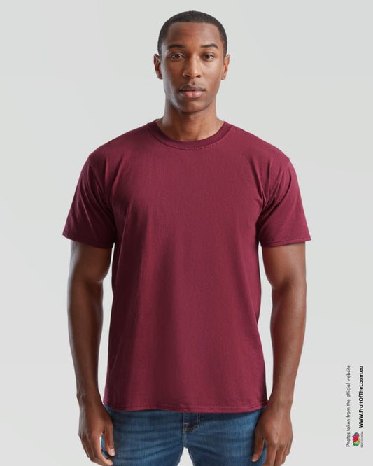 Valueweight Tee - Burgundy