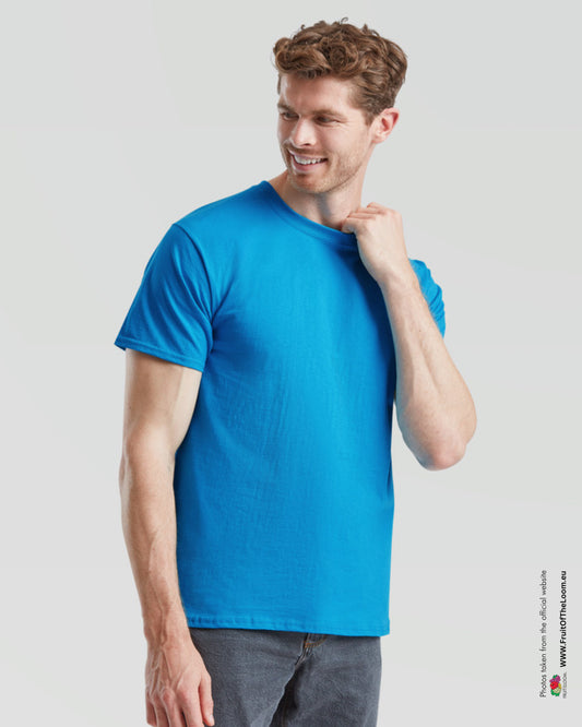 Valueweight Tee - Azure Blue