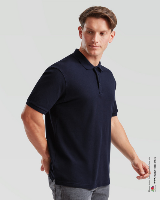100% Cotton Premium Polo - Deep Navy