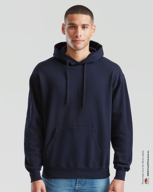 Classic Hooded Sweat - Deep Navy