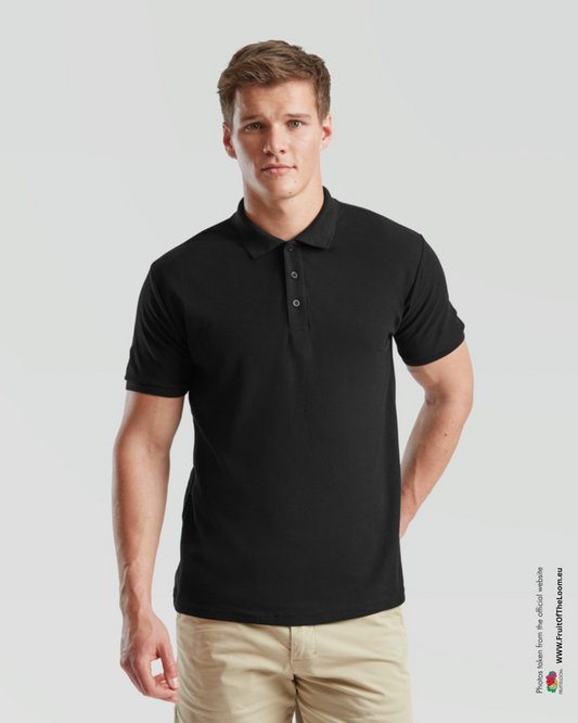 65/35 Heavy Polo - Black