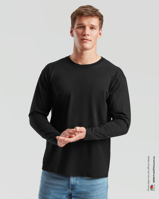 Valueweight Long Sleeve Tee - Black