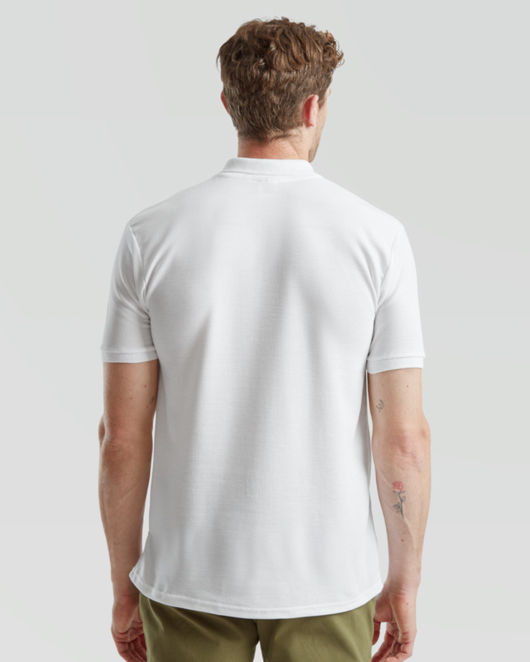 65/35 Heavy Polo - White