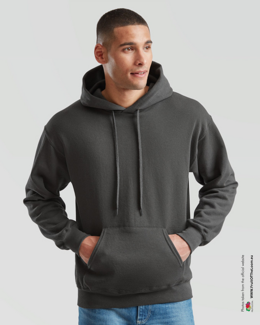 Classic Hooded Sweat - Light Graphite