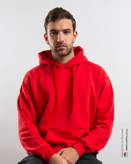 Classic Hooded Sweat - Red