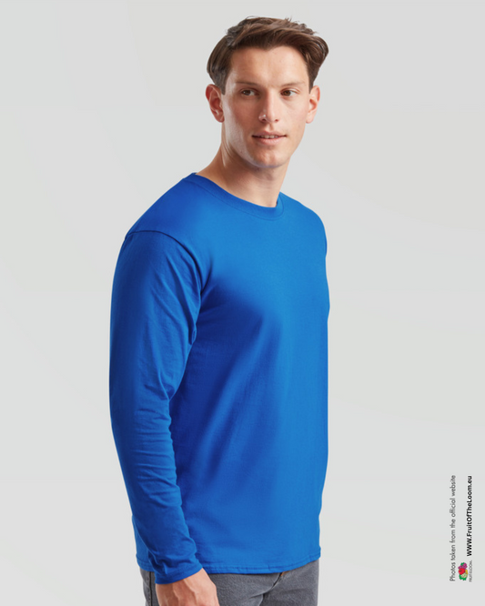 Valueweight Long Sleeve Tee - Royal Blue